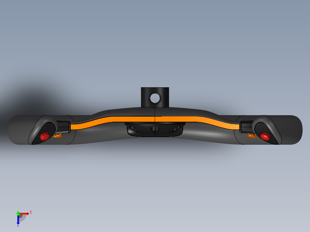 方向盘 (5)俯视图