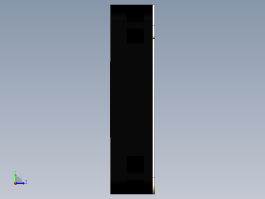 轴流风扇45x45x10毫米左视缩略图