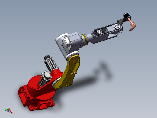 10kg六关节机器人三维-六自由度打磨机器人