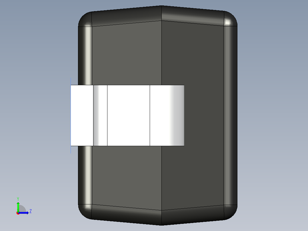 分立半导体元件封装-SC-76左视图