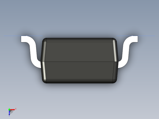 分立半导体元件封装-SC-76俯视缩略图