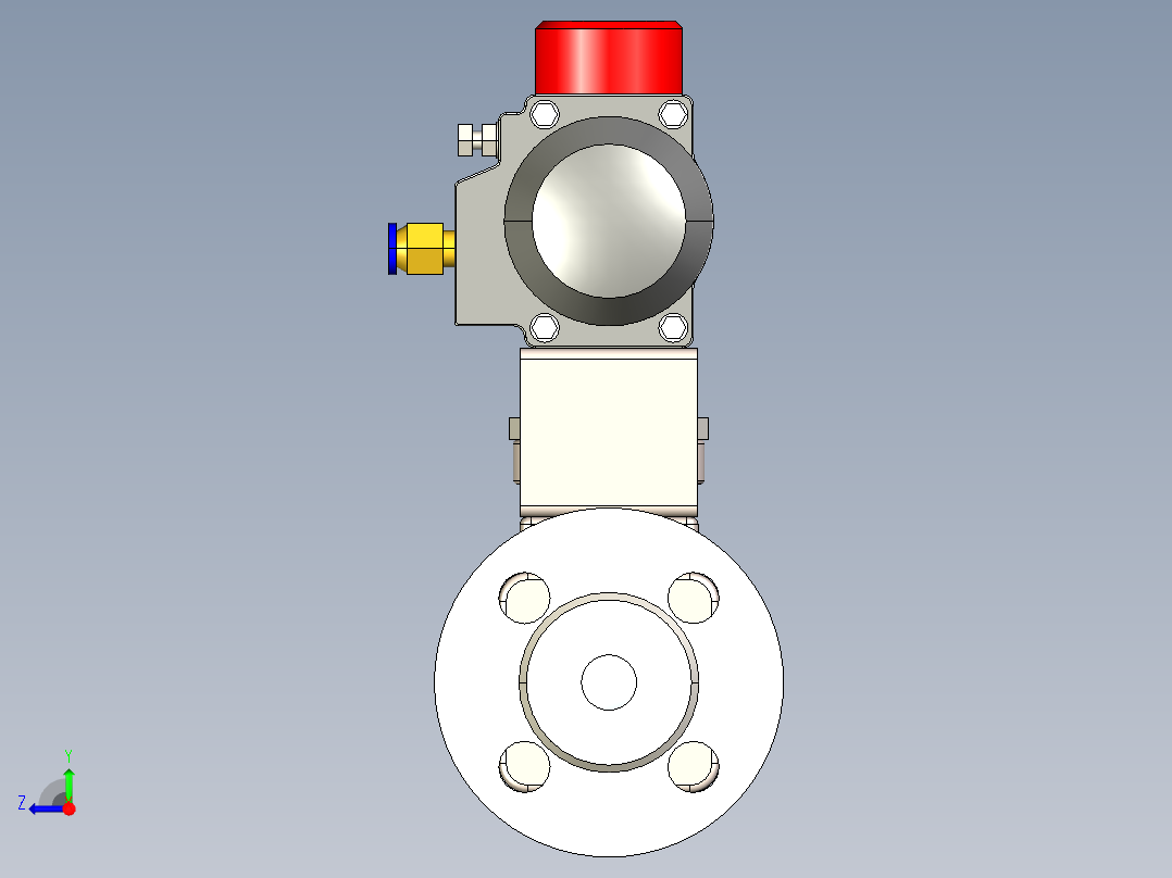 阀门模型-DN15____右视图