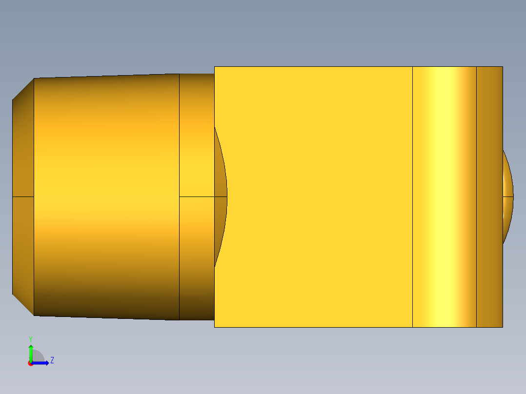 倒齿式工业管接头Beaded Hose Barb 90Deg Elbow Tube to Male Pipe 269HB-8-6左视图