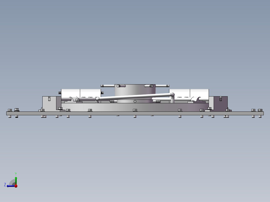 银行保险箱右视图
