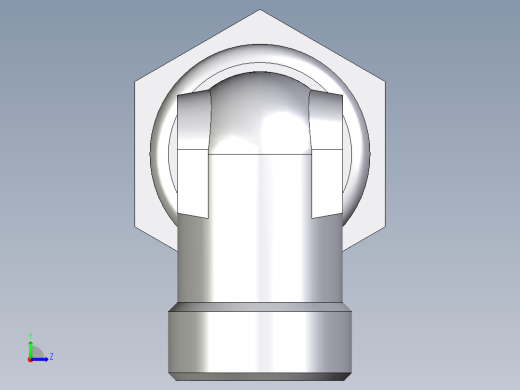 卡套式工业通用硬管接头EO_Bulkhead_elbow_WSV20SOMD71左视缩略图