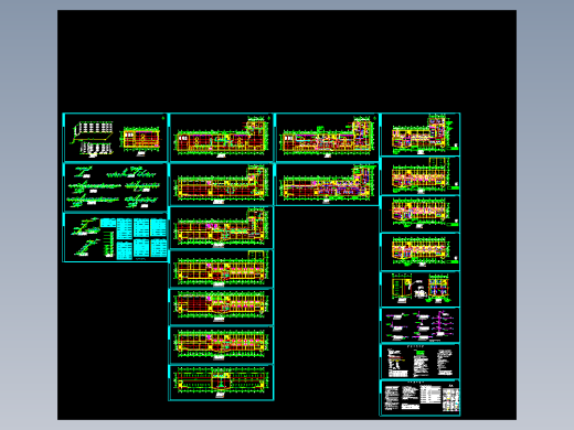 某小酒店采暖空调设计图