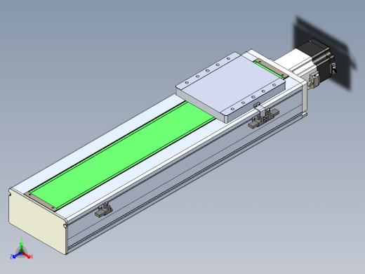 丝杠滑台-全封闭-EC17-Lx-C-S450-BC-P75-D3
