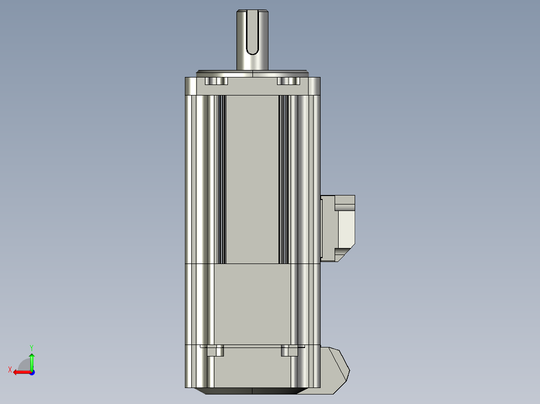 低压伺服电机MF3H-60CS(CM)30BZ1-504后视图