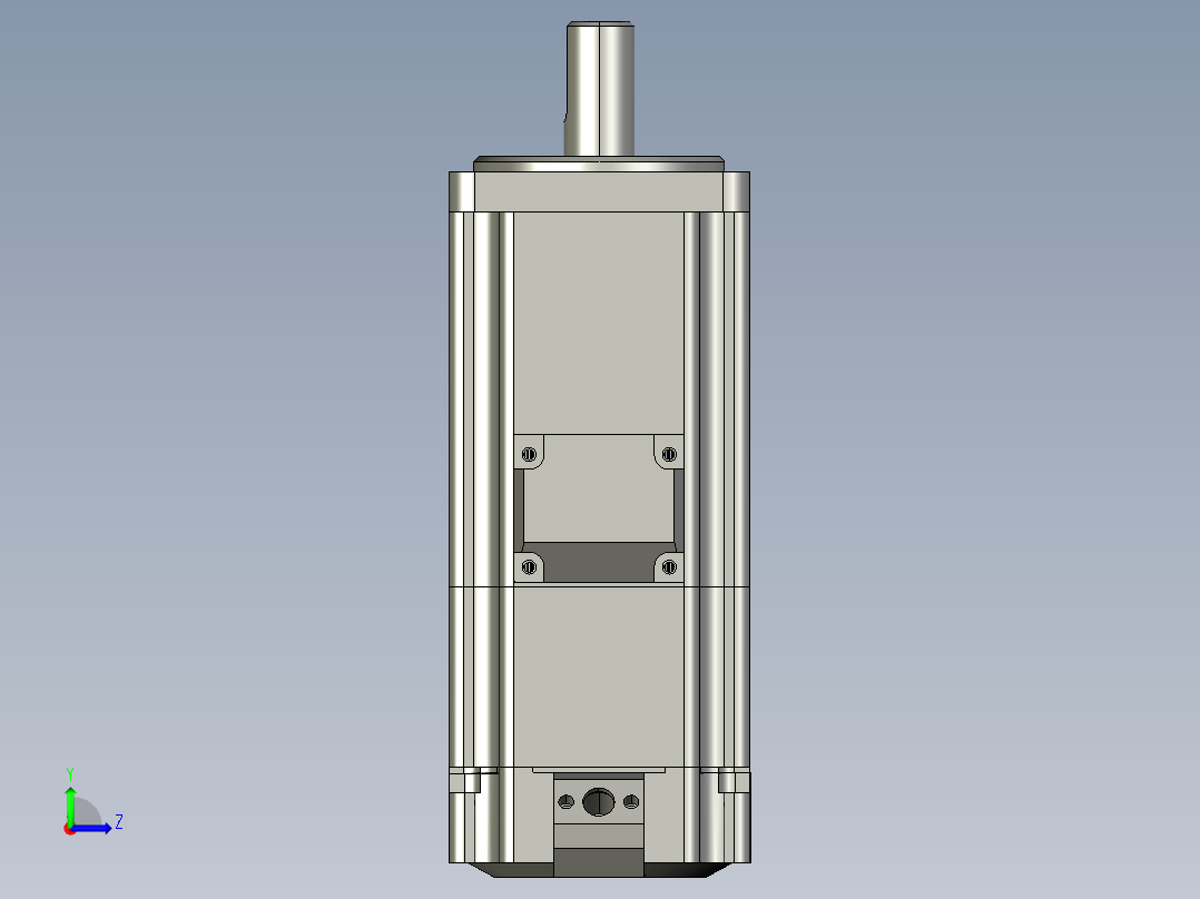 低压伺服电机MF3H-60CS(CM)30BZ1-504左视图