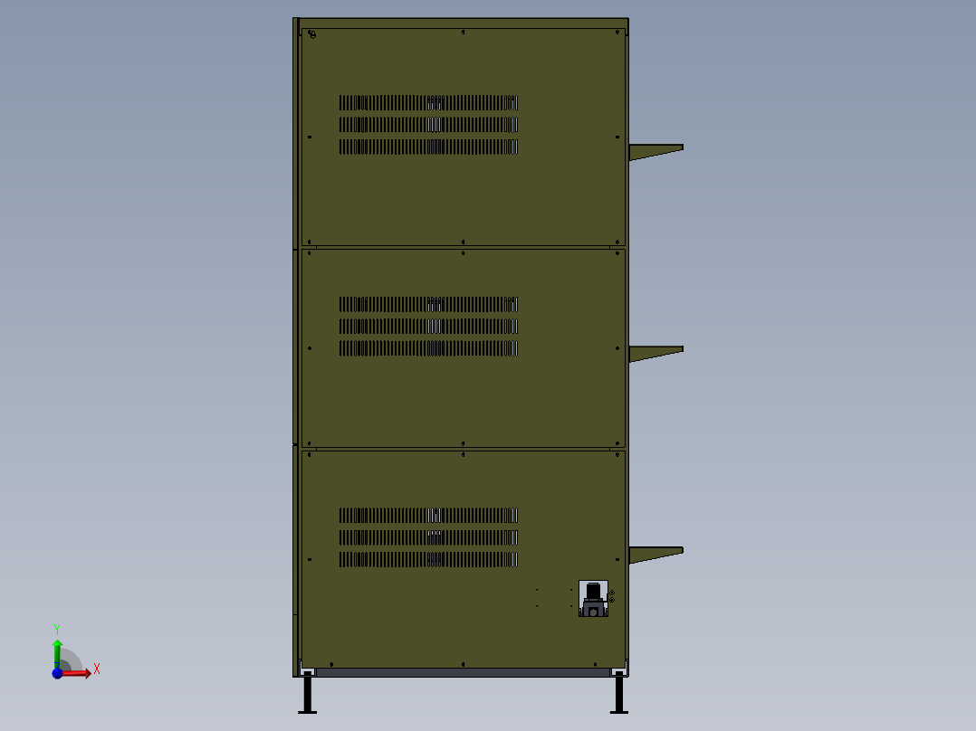 圆柱电池分选机sw21前视图