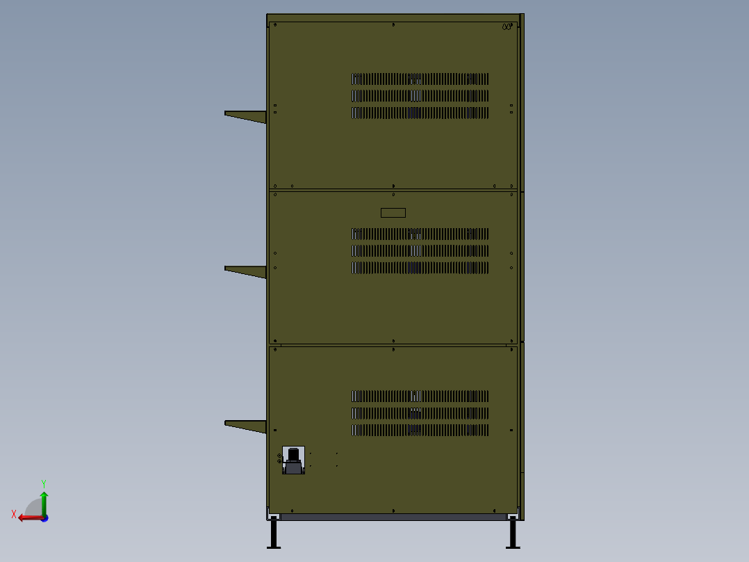 圆柱电池分选机sw21后视图