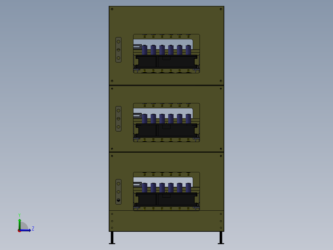 圆柱电池分选机sw21左视图