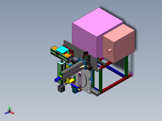 在线打标机锂电类sw17可编辑正等轴测缩略图
