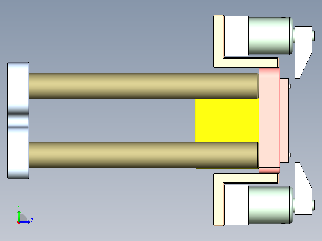 S1-CNC2笔记本CNC工装夹具三维模型-0119左视图