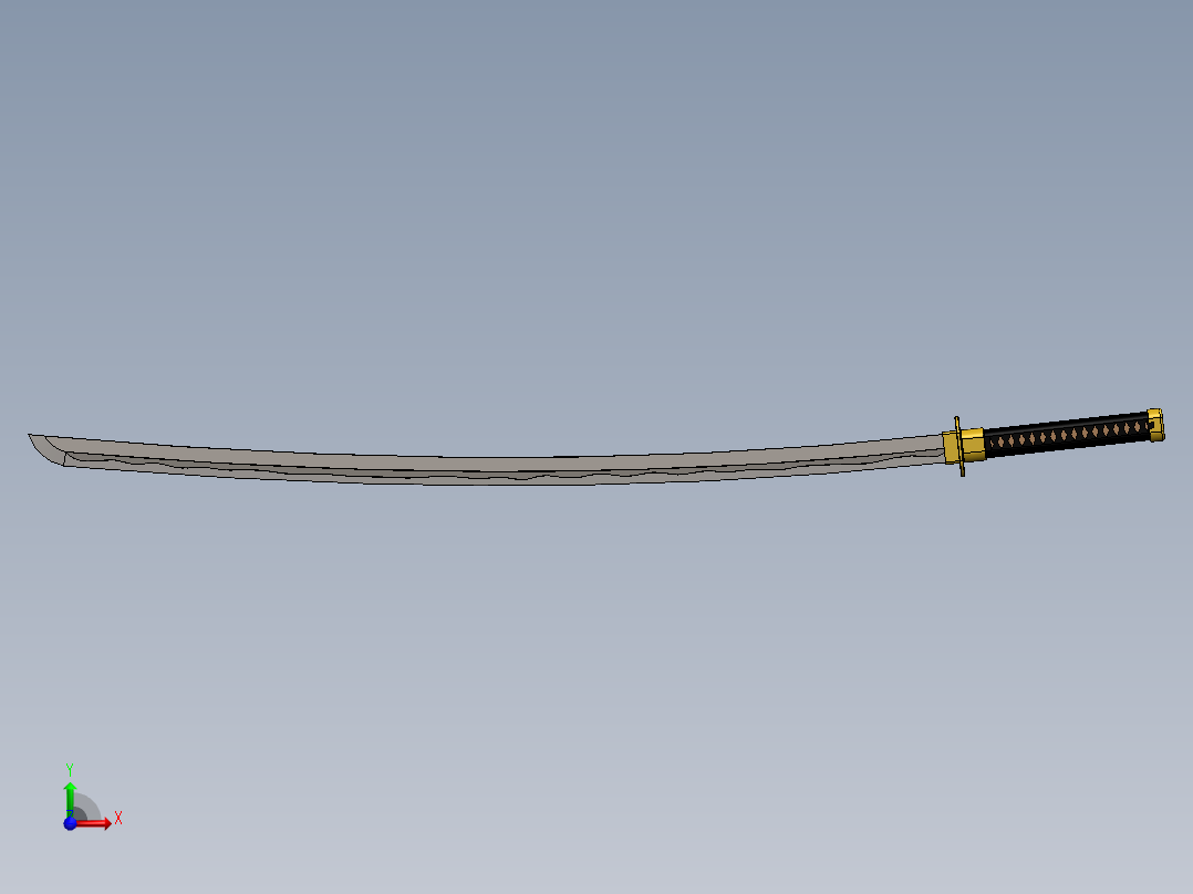 剑、宝剑(130)前视图