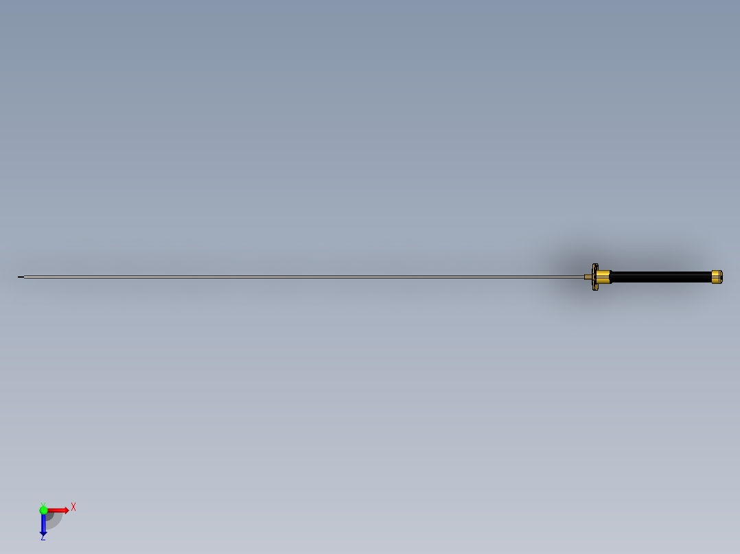 剑、宝剑(130)俯视图