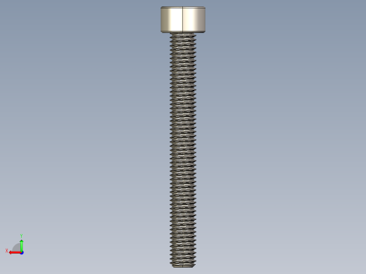 Screw_DIN_912_M5x45F_A2.STEP公制内六角螺钉后视缩略图