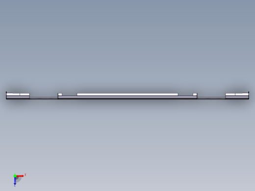 笔记本键盘外壳铣外侧倒角结构UG程序模型俯视缩略图