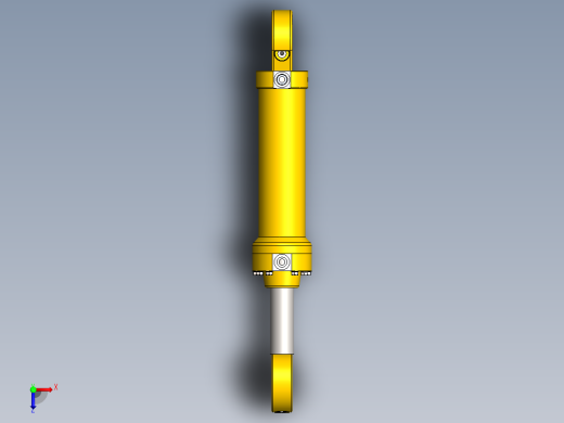 液压缸俯视缩略图