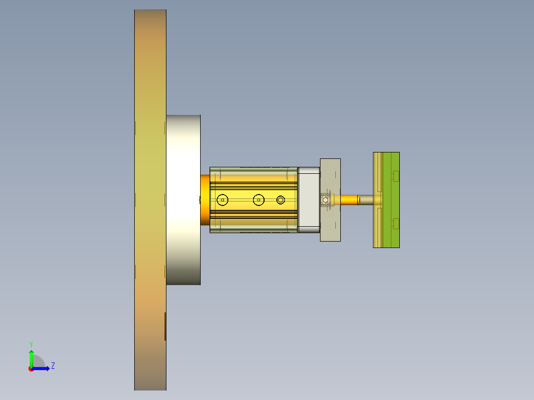 MSB锁螺丝装夹治具-190424左视图