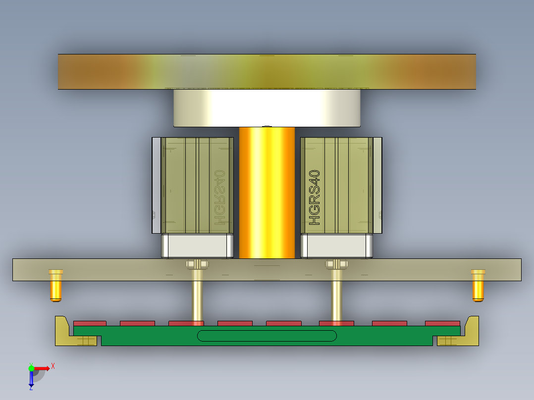 MSB锁螺丝装夹治具-190424俯视图