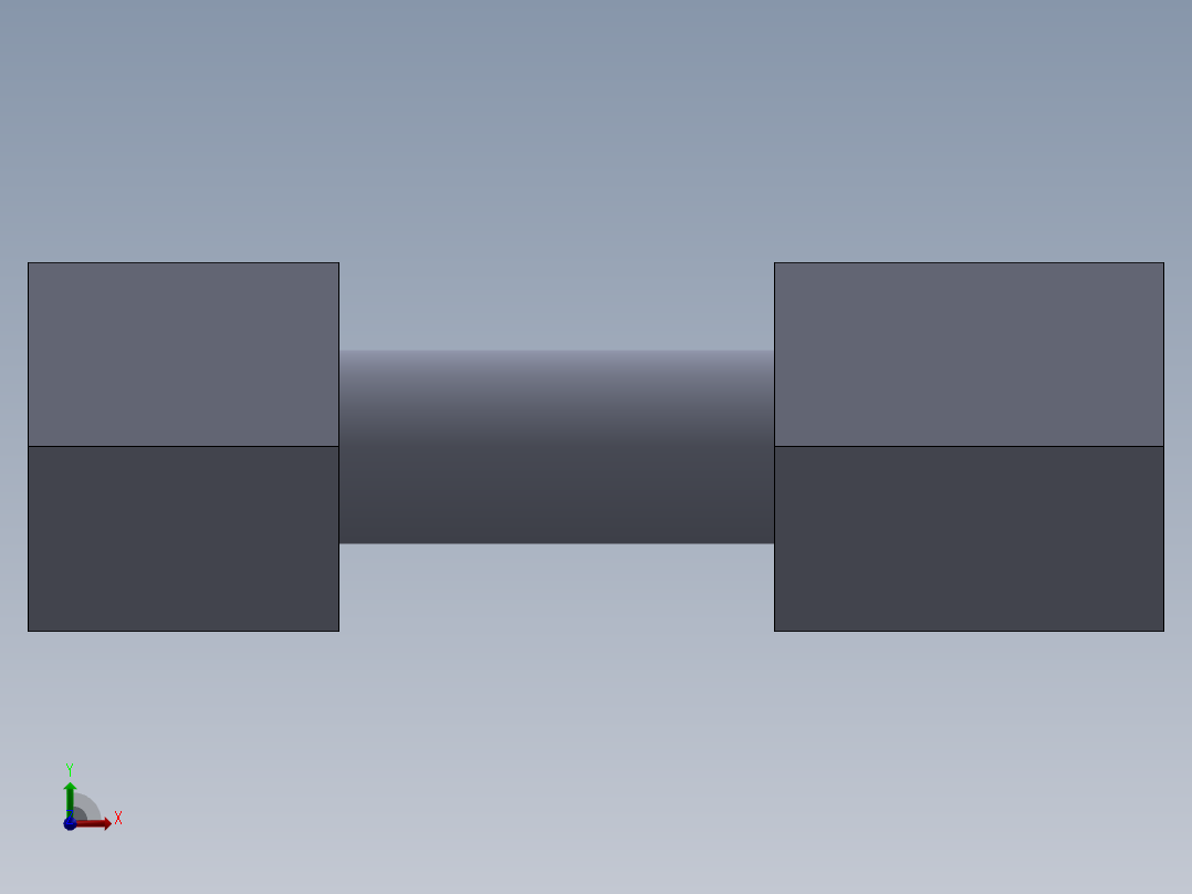 连接接头前视图