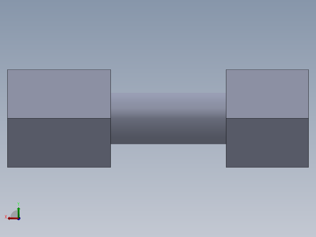 连接接头后视图