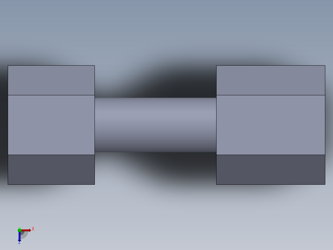 连接接头俯视图