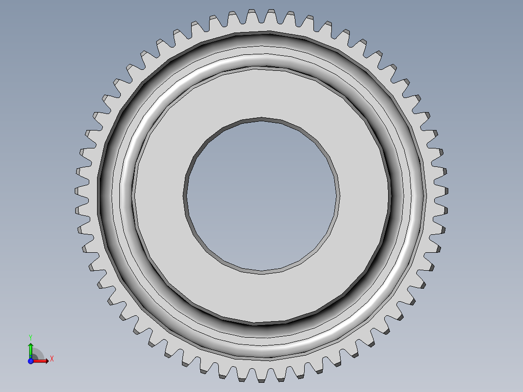 D118直齿M2X59前视图