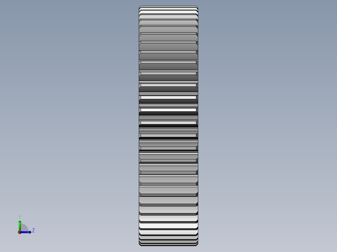 D118直齿M2X59左视图