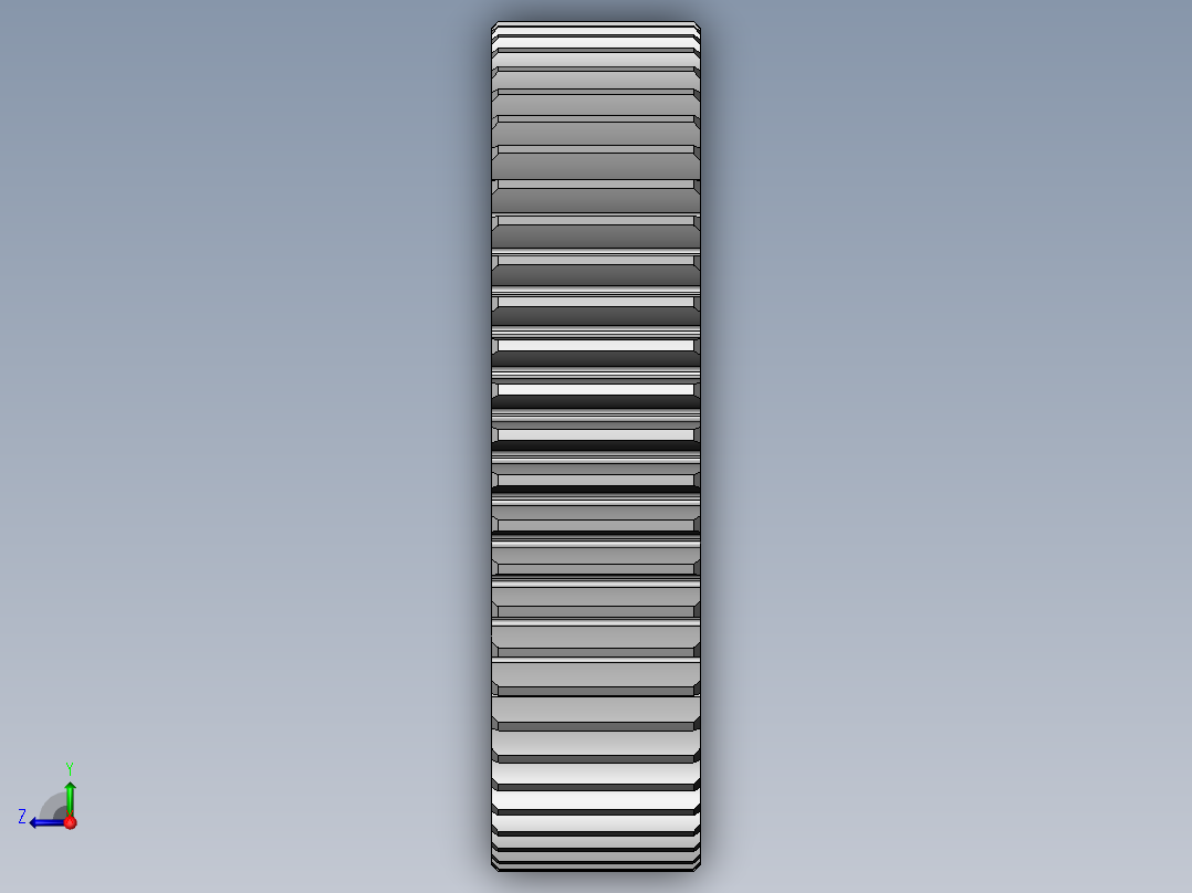 D118直齿M2X59右视图