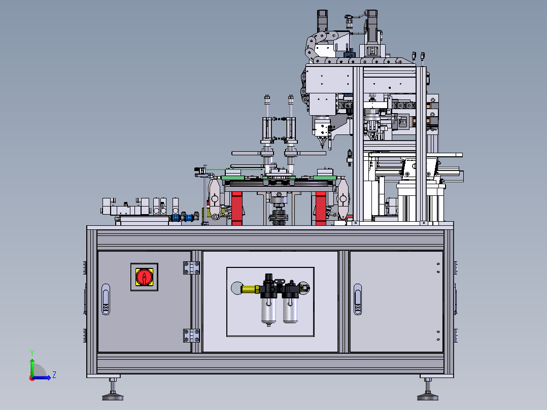 环线组装设备xt左视图