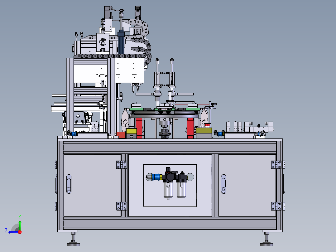环线组装设备xt右视图