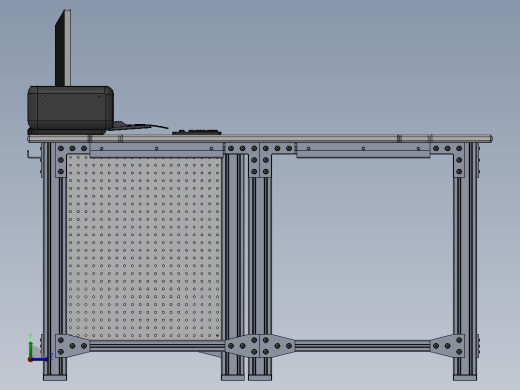 电脑桌(21)左视缩略图