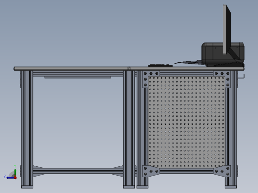 电脑桌(21)右视缩略图