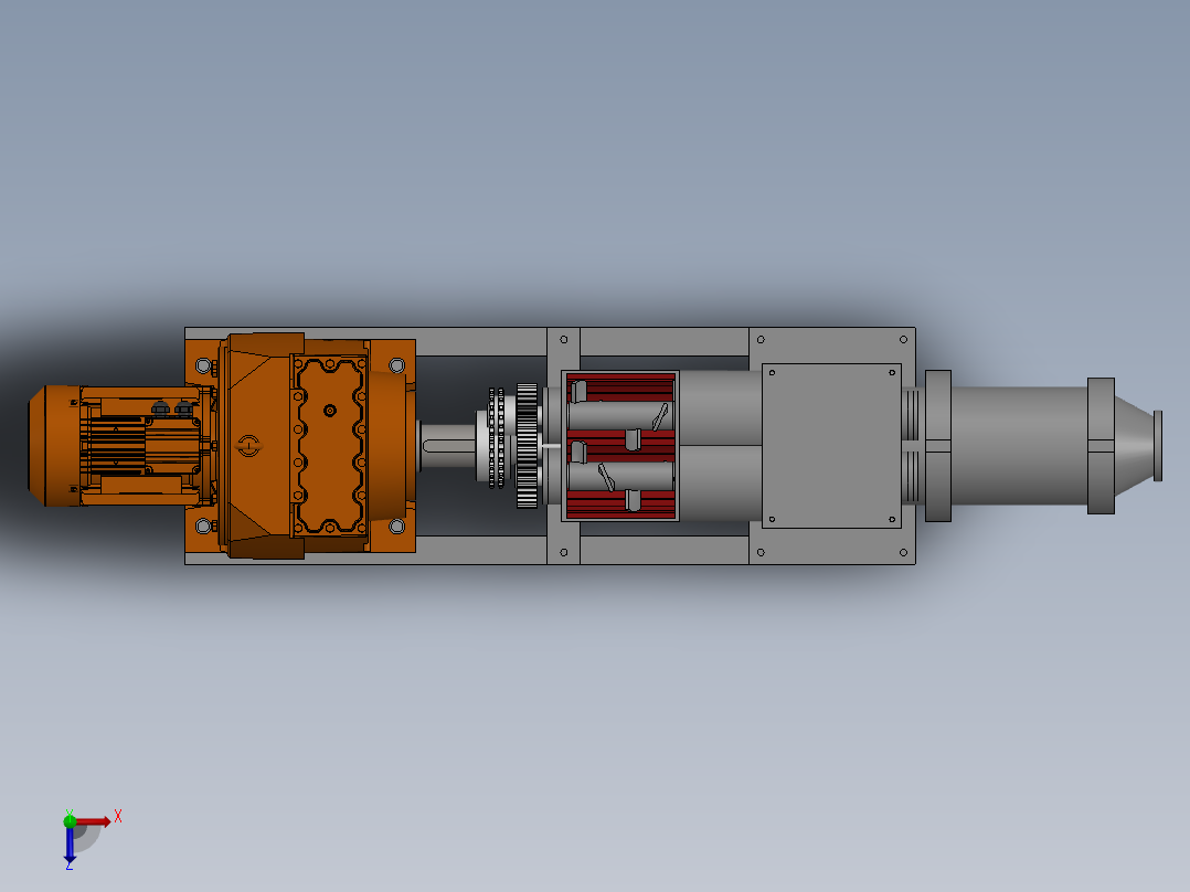 A3003542-真空压力机俯视图