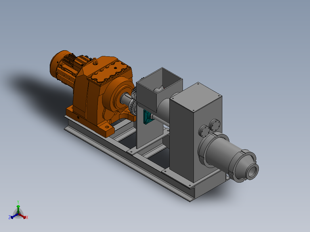 A3003542-真空压力机正等轴测图