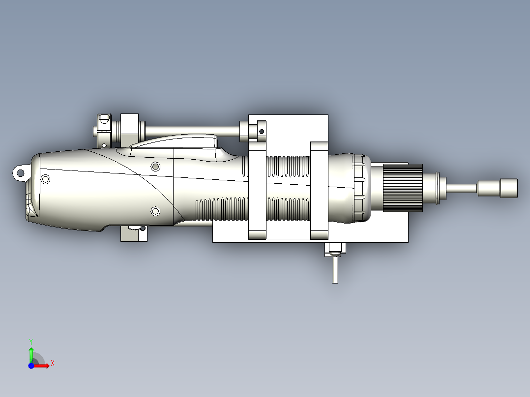 电批缓冲机构前视图