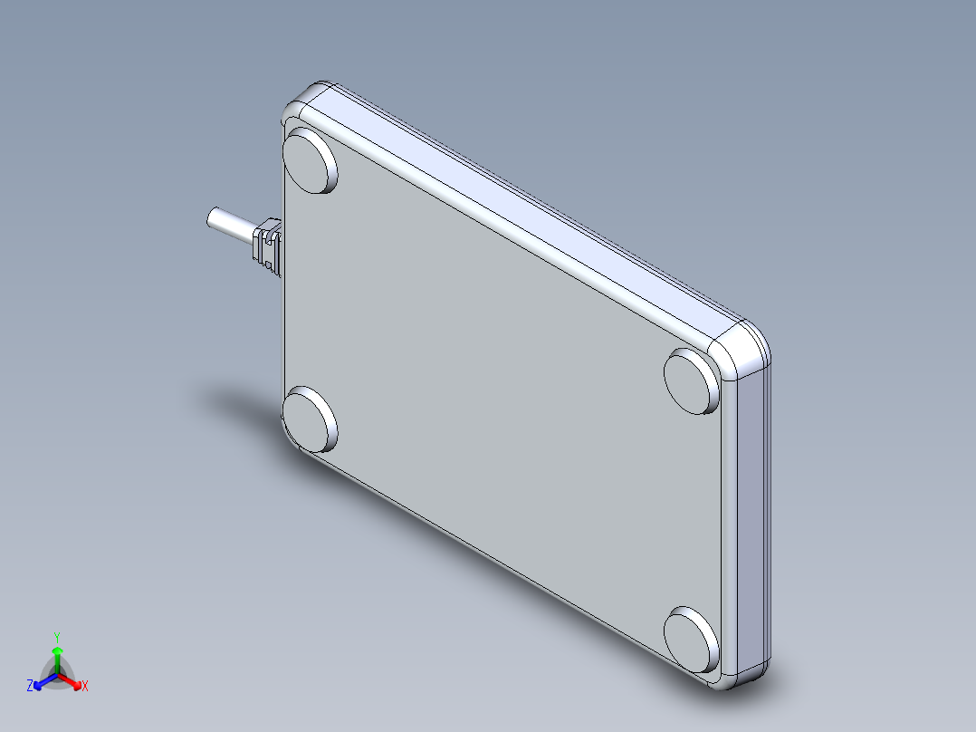 B2005086-RFID 13.56Mhz IC USB读卡器主视图