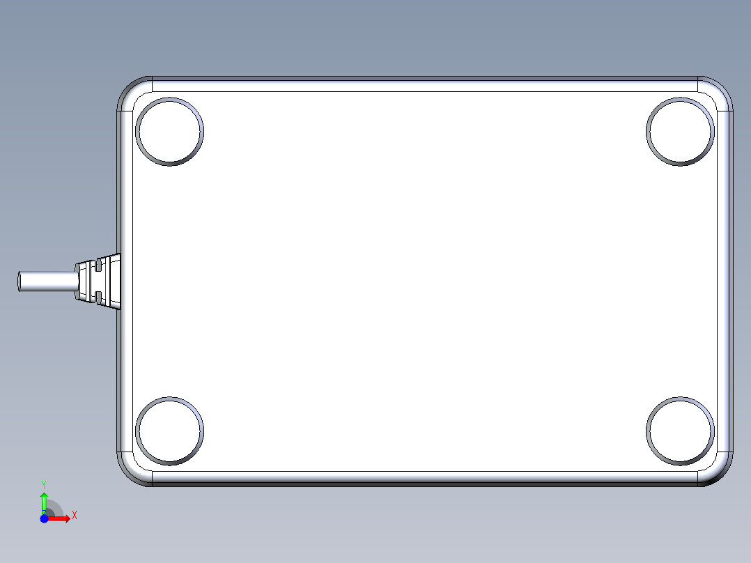 B2005086-RFID 13.56Mhz IC USB读卡器前视图