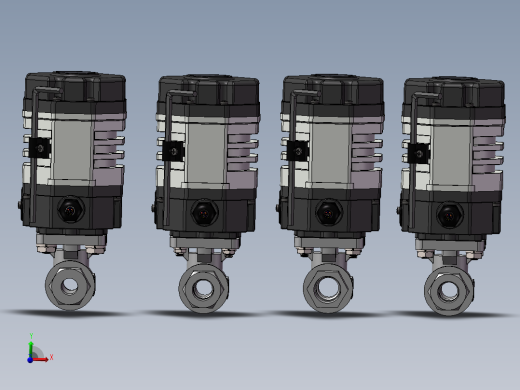 4款Valworx-电动球阀模型