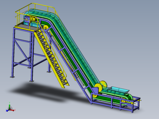 提升皮带传送机