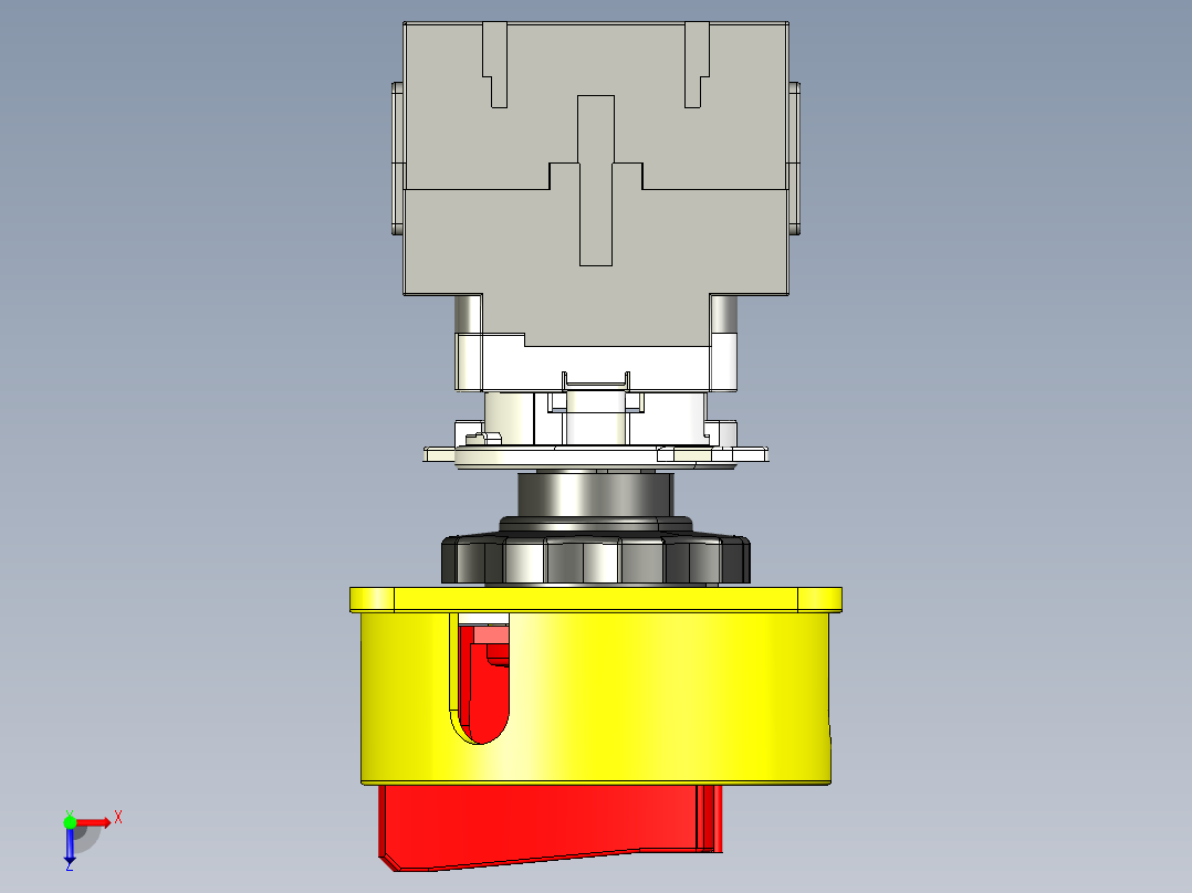 韩荣 MAS-025A俯视图