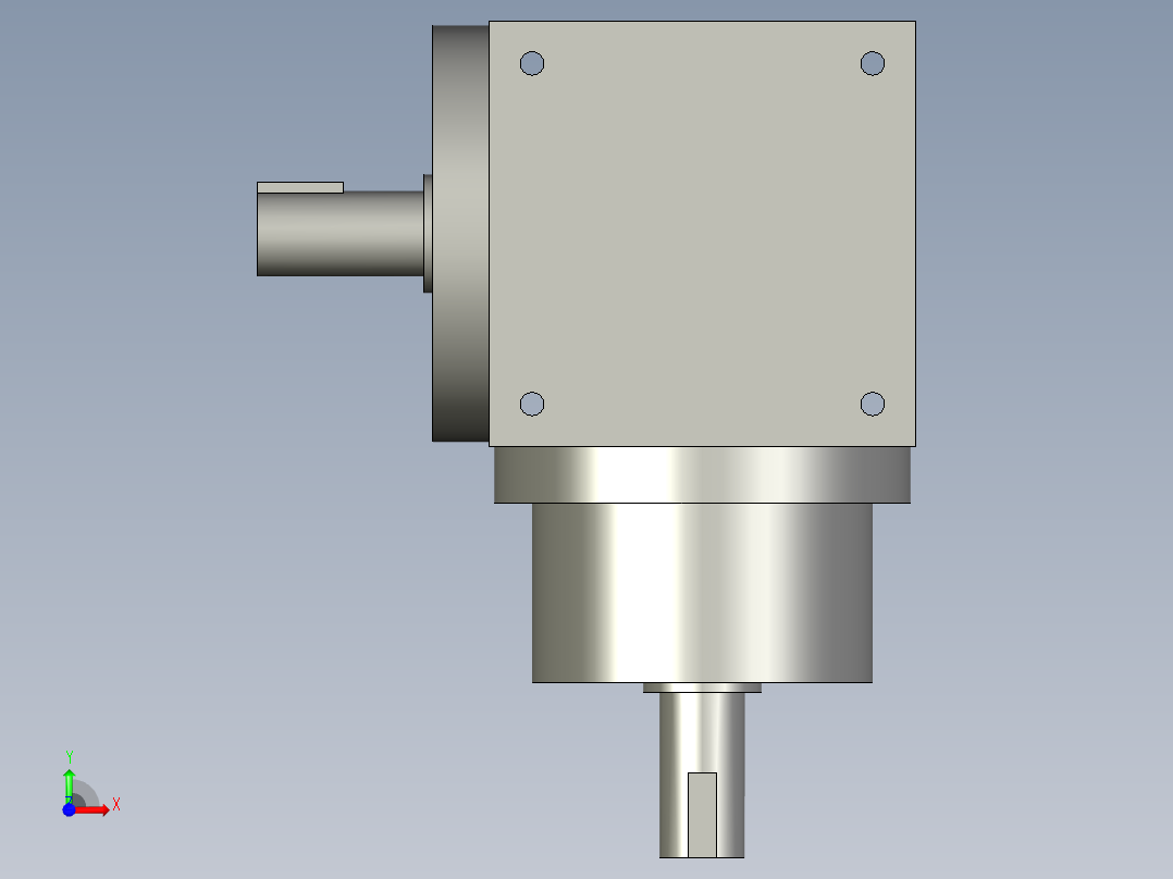 转向器HD09-11-B前视图