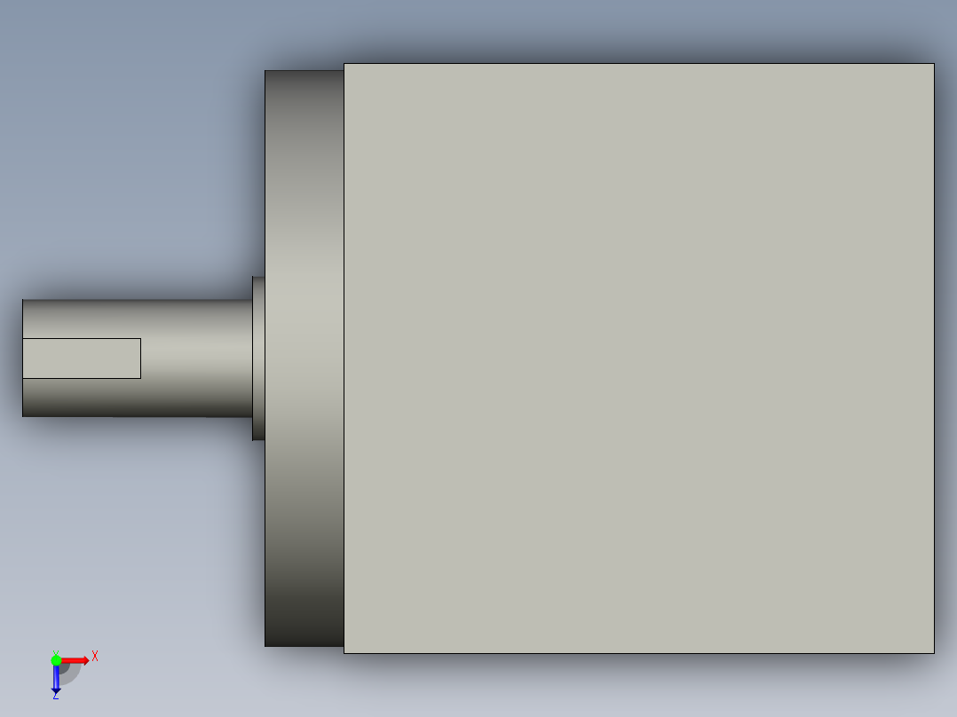 转向器HD09-11-B俯视图