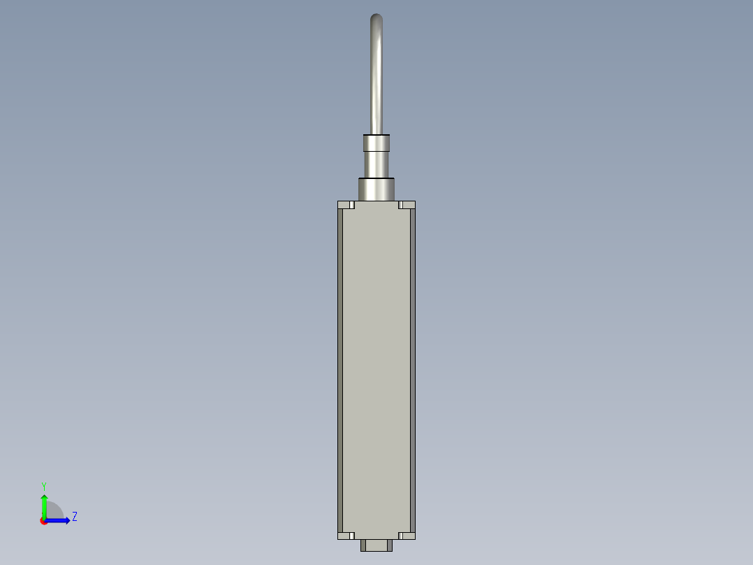 安全光栅澳鑫XA-NB-04-20左视图