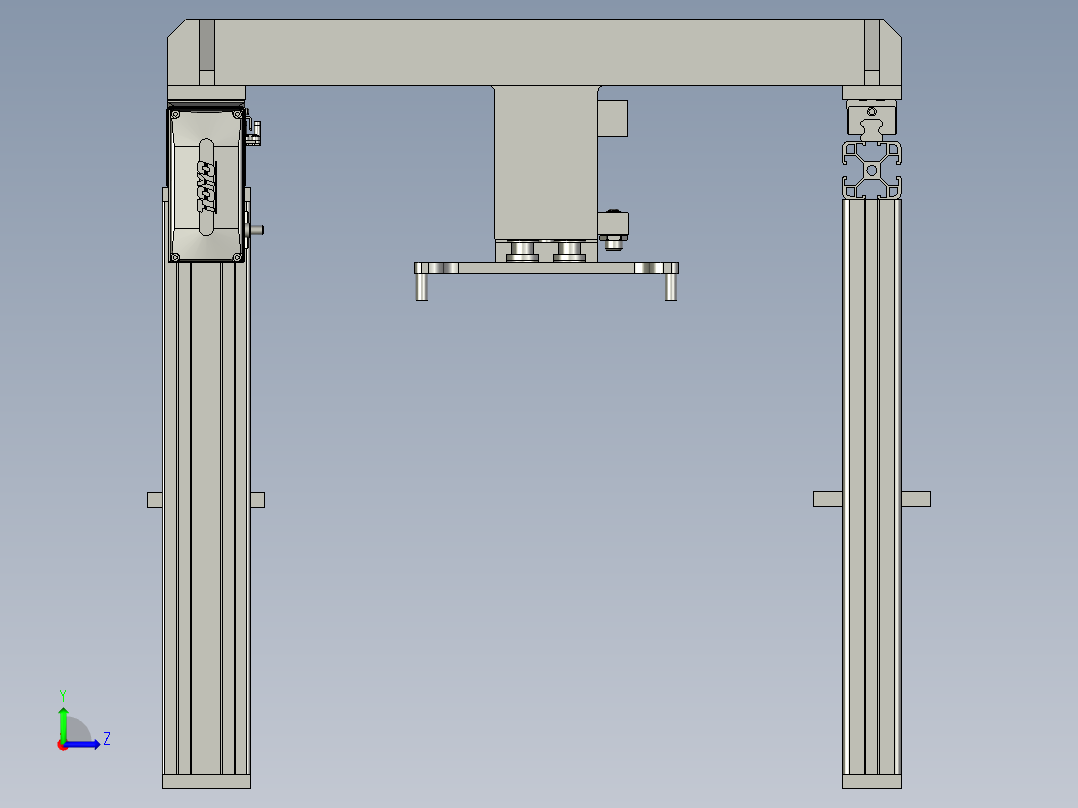 BK06-1BK13244-06-2000上料机械手左视图