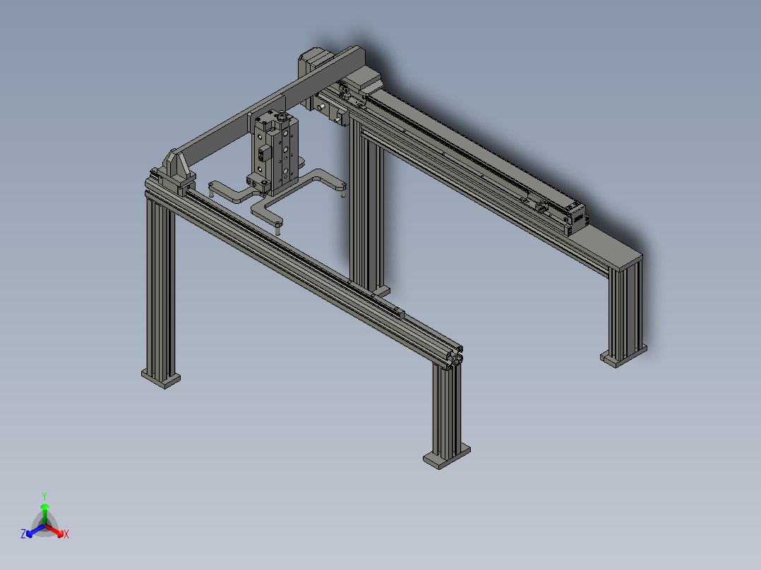 BK06-1BK13244-06-2000上料机械手正等轴测图