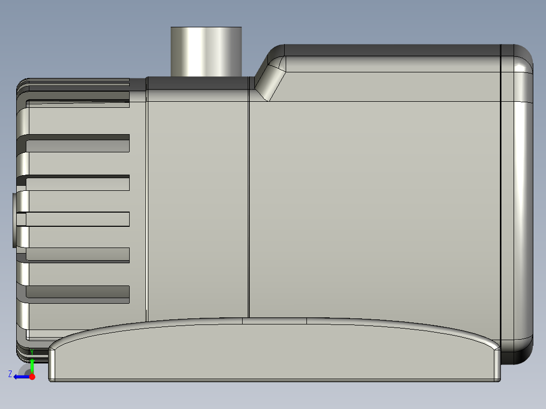 JTP-2000水泵右视图