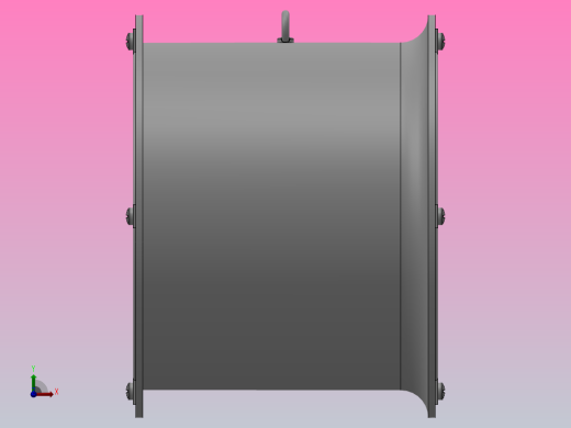 T35系列轴流式通风机（壁式）[T35-11-2.8]前视缩略图